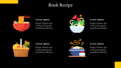 Free - Creative Book Recipe PPT Slide Themes Presentation